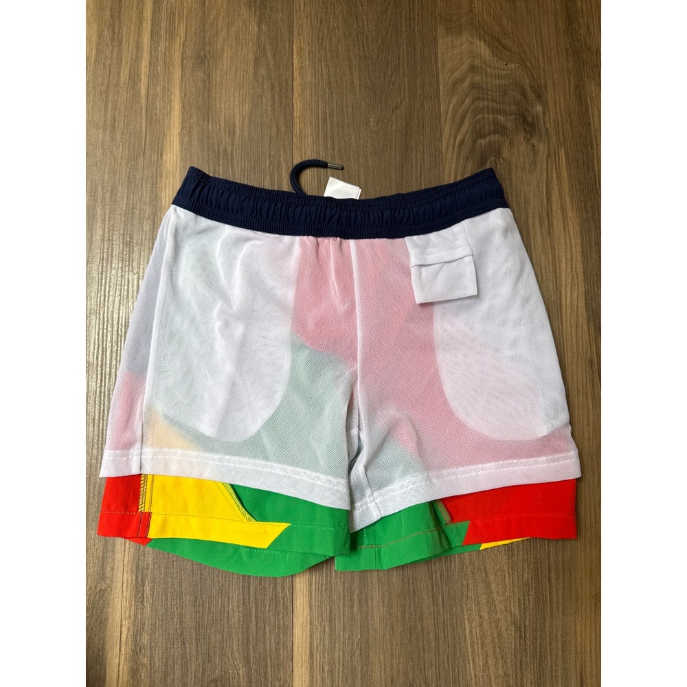 Polo Ralph Lauren Boys Swim Trunks Size 8 Multicolor Colorblock Logo - Picture 4 of 7
